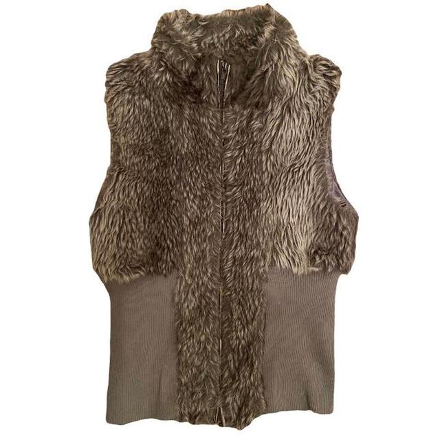 Vintage Women's Gilet - Brown - UK 4 on Productcaster.