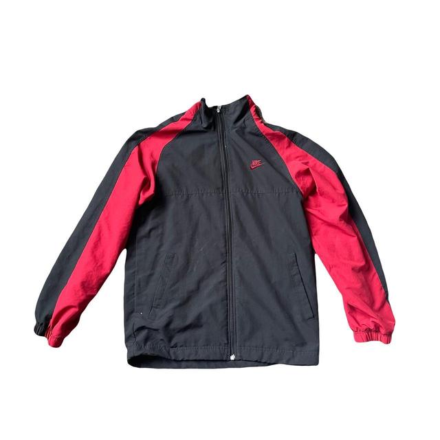 Nike Men's Lightweight Jacket - Red/Black - S on Productcaster.