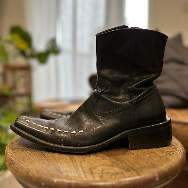 Men's Boots - Black on Productcaster.