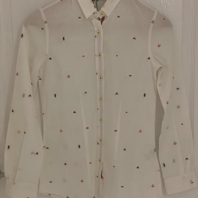 Women's Shirt - White/Multi - 4 on Productcaster.