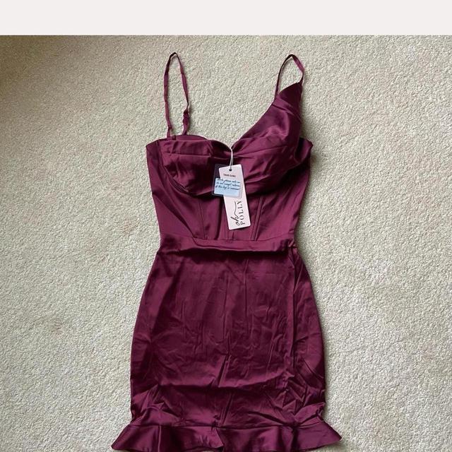 Oh Polly Women's Dress - Burgundy/Purple - 6 on Productcaster.