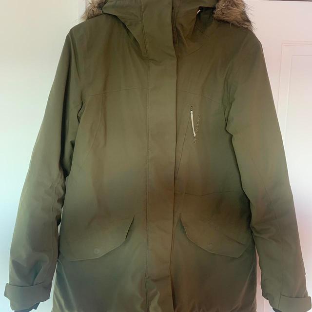 Didriksons Women's Parka - Khaki - UK 10 on Productcaster.