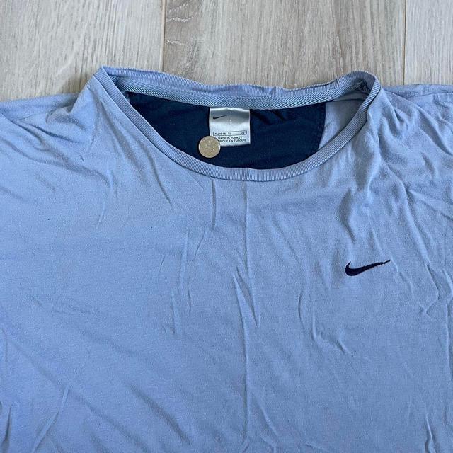 Nike Men's T-shirt - Blue - XS on Productcaster.