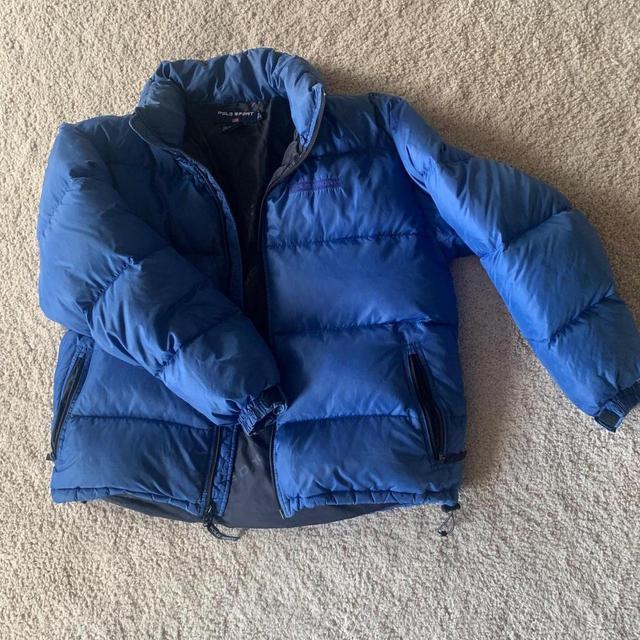 Polo Sport Men's Puffer - Blue - L on Productcaster.