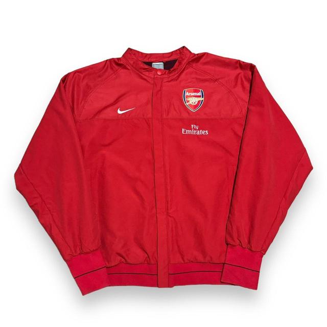 Nike Men's Jacket - Red - M on Productcaster.