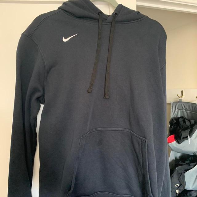 Nike Men's Hoodie - Navy - L on Productcaster.