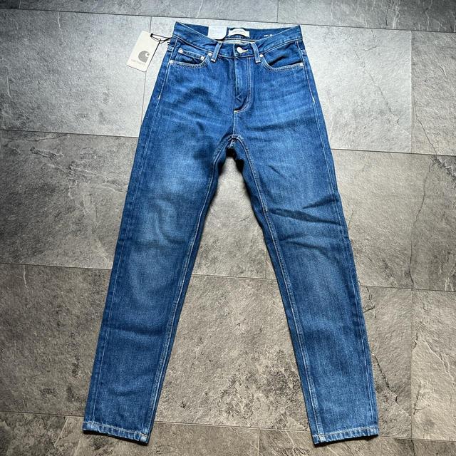 Carhartt WIP Women's Jeans - Blue - 24" on Productcaster.