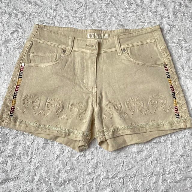 Women's Shorts - Cream - XS on Productcaster.