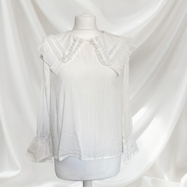 Women's Blouse - White - XS on Productcaster.