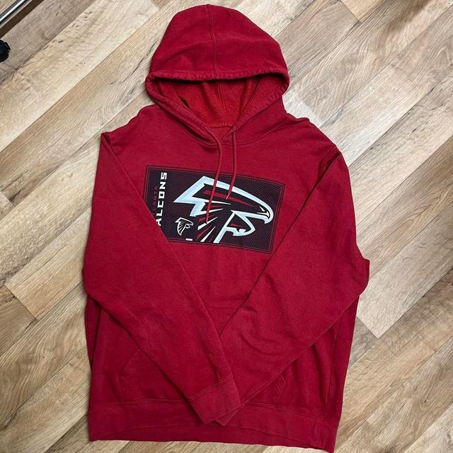 NFL Men's Hoodie - Red - XL on Productcaster.