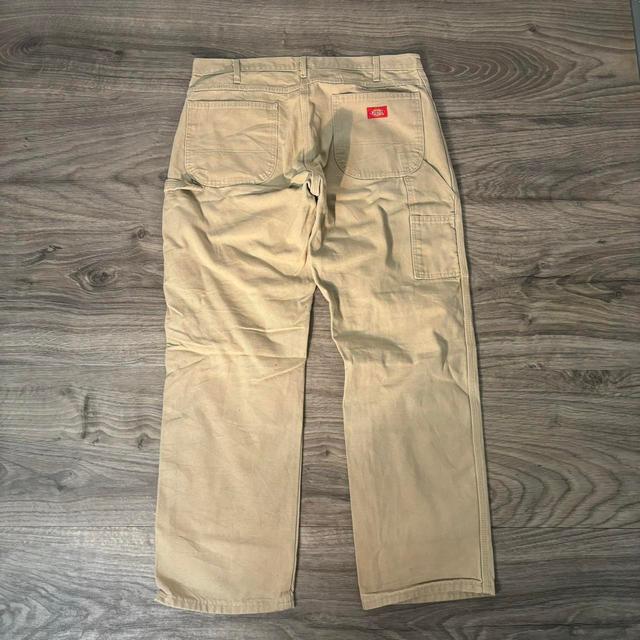 Dickies Men's Jeans - Tan/Cream - 36" on Productcaster.