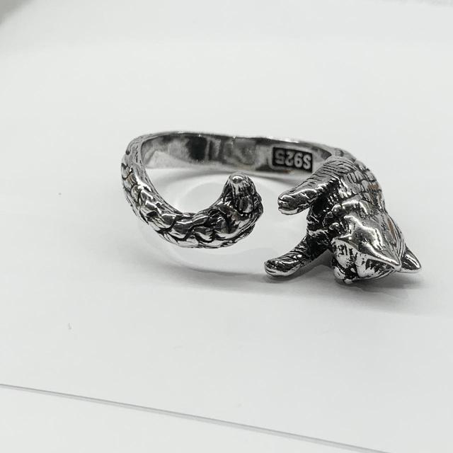 Men's Ring - Silver on Productcaster.