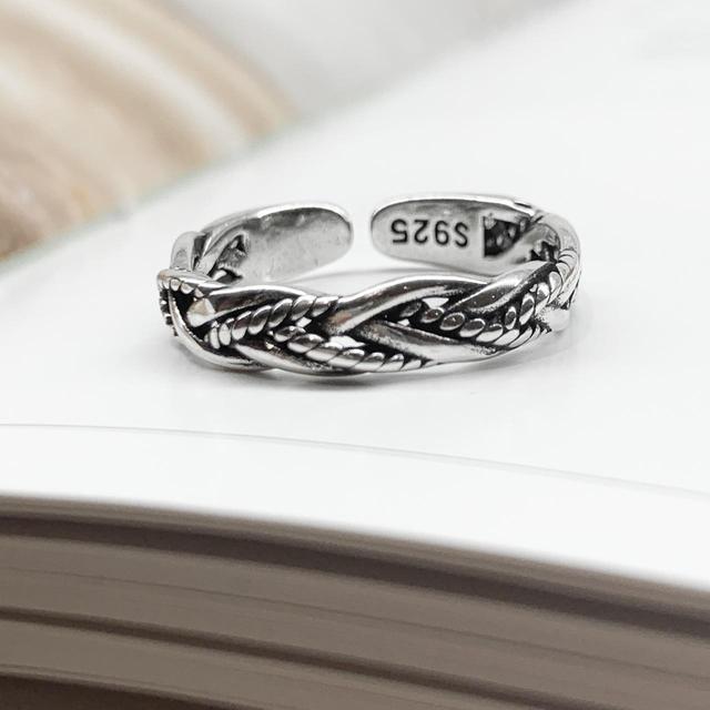 Men's Ring - Silver on Productcaster.