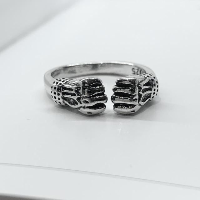 Men's Ring - Silver on Productcaster.