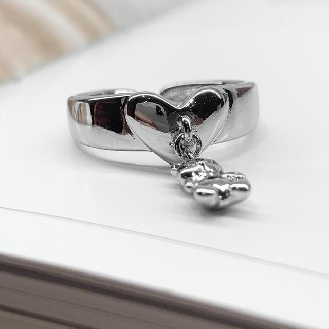 Men's Ring - Silver on Productcaster.