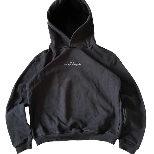 Maison Margiela Men's Hoodie - Black - S on Productcaster.