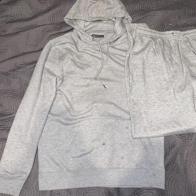 Primark Men's Hoodie - Grey - L on Productcaster.