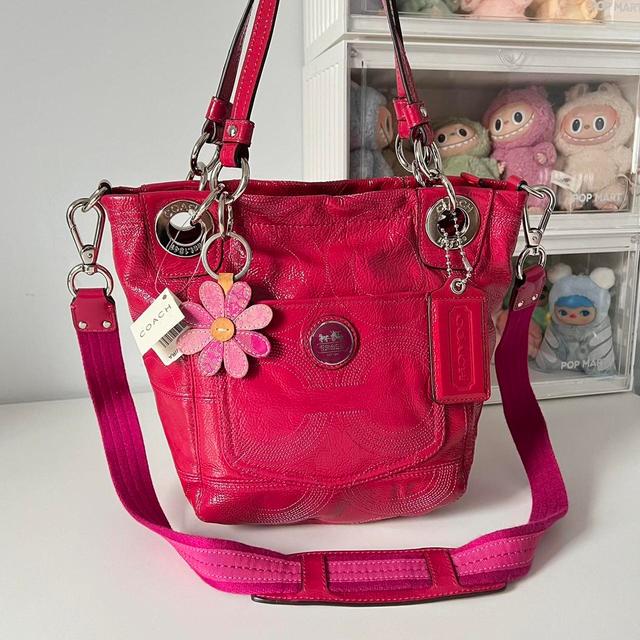 Coach Women's Tote bags - Pink/Silver on Productcaster.