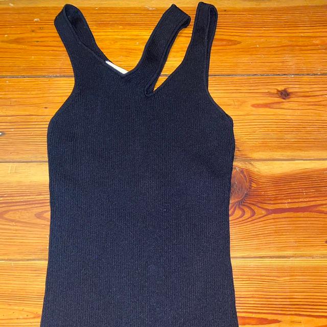 Zara Women's Vest - Navy/Black - S on Productcaster.