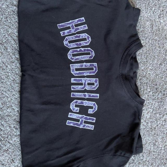 Hoodrich Men's T-shirt - Black - XS on Productcaster.