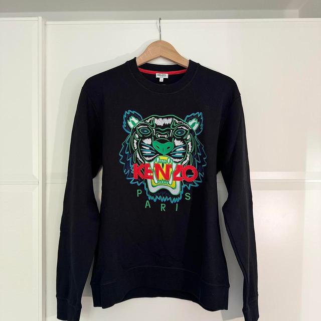 Kenzo Men's Jumper - Black/Multi - L on Productcaster.