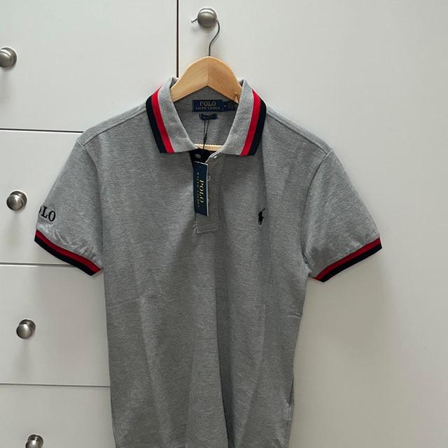 Polo Ralph Lauren Men's Polo shirt - Grey - M on Productcaster.