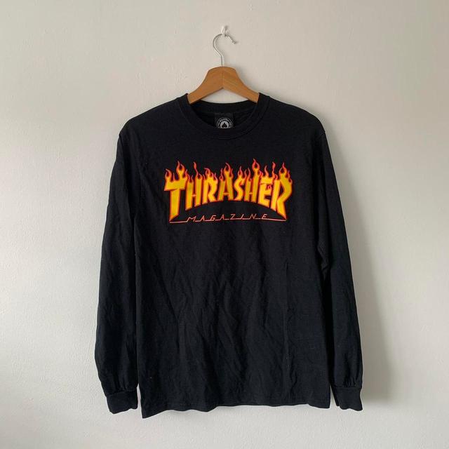 Thrasher Women's T-shirt - Black - S on Productcaster.