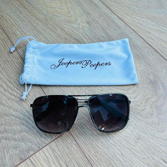 Jeepers Peepers Men's Aviator Sunglasses - Black on Productcaster.