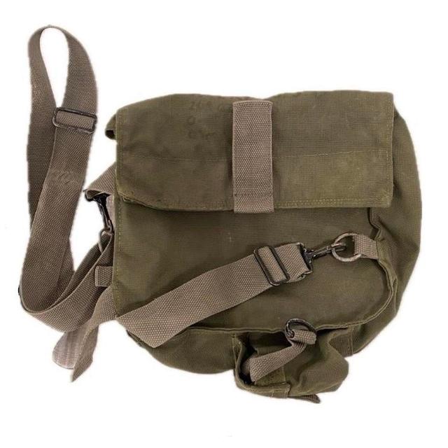 Vintage Men's Crossbody bags - Khaki/Green on Productcaster.