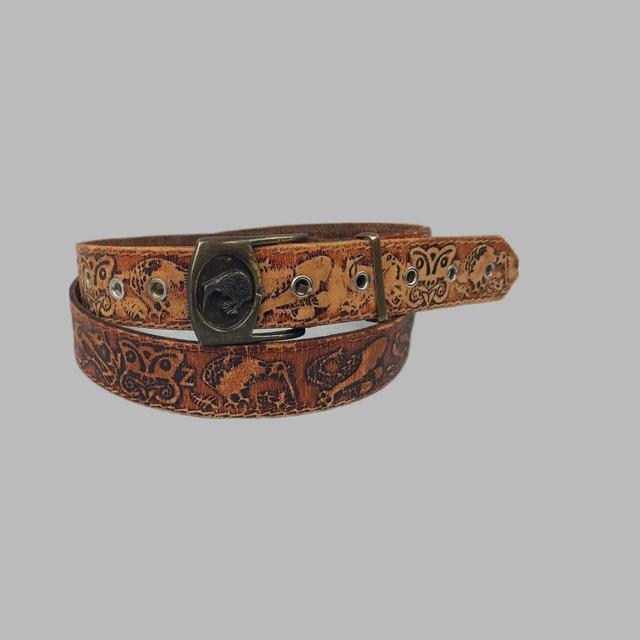 Preloved Men's Belt - Brown on Productcaster.