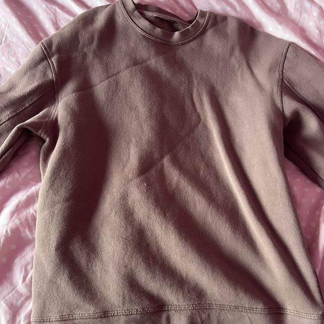 Topshop Women's Sweatshirt - Brown/Purple - 6 on Productcaster.