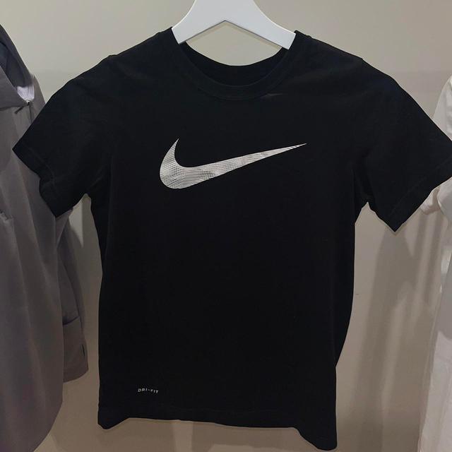 Nike Kids' T-shirt - Black/White - 14 years on Productcaster.