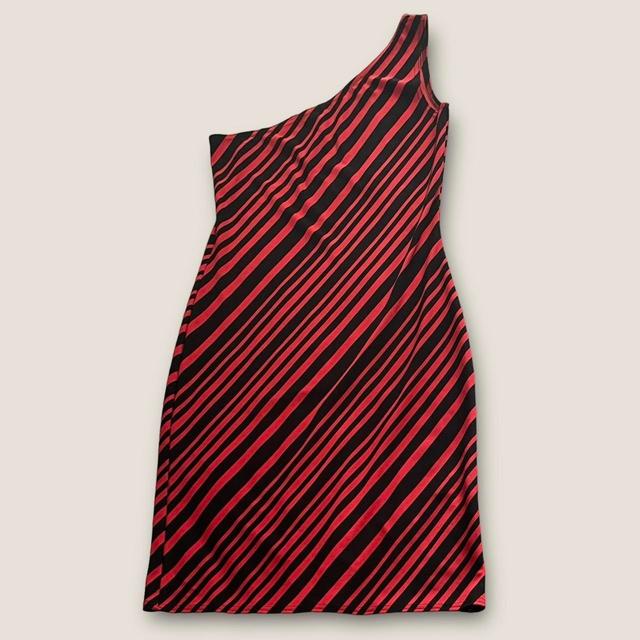 Topshop Women's Bodycon Dress - Red/Black - 10 on Productcaster.