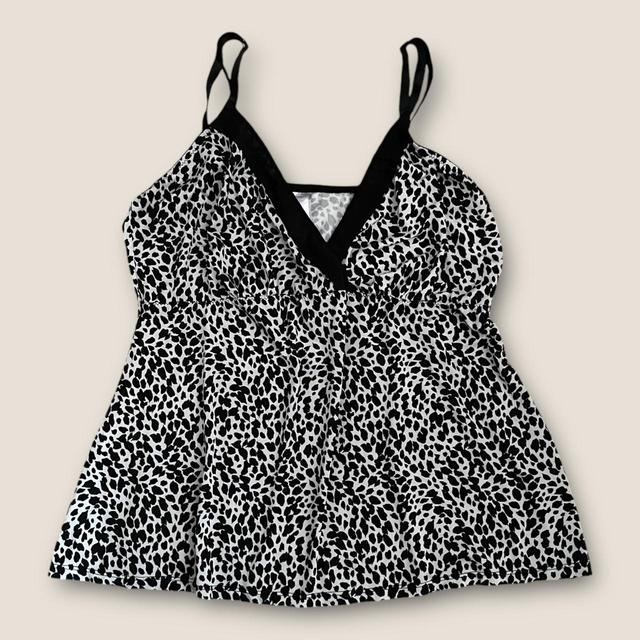 Vintage Women's Vest - Black/White - S on Productcaster.