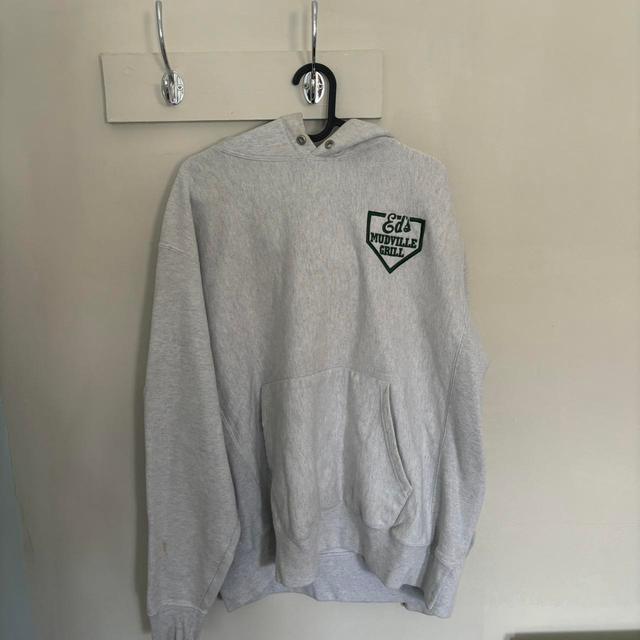 Champion Men's Hoodie - Grey - L on Productcaster.