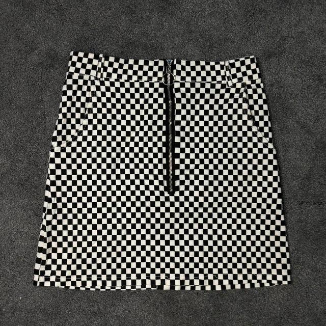 Women's Skirt - Black/White - S on Productcaster.