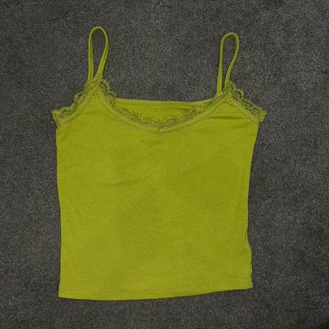 Women's Crop top - Green/Khaki - XS on Productcaster.