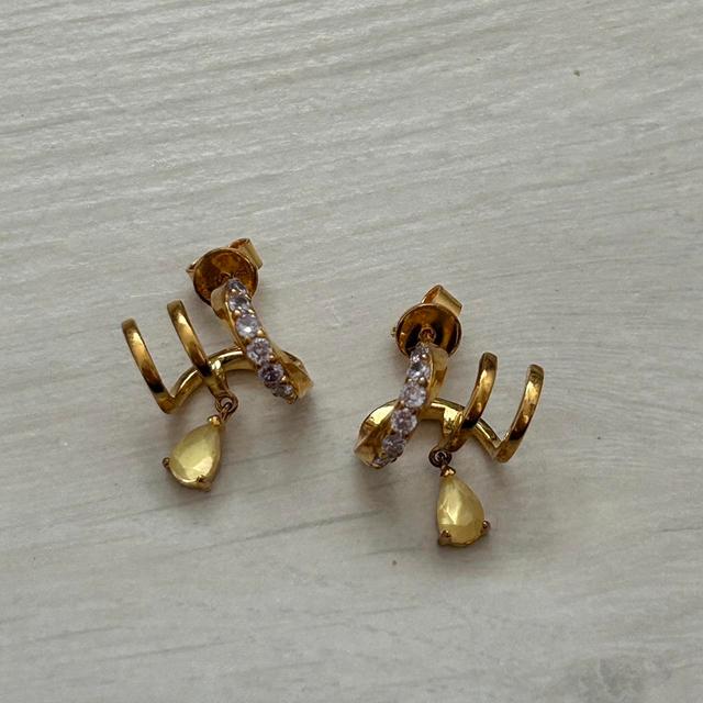 PDPAOLA Women's Earrings - Gold on Productcaster.