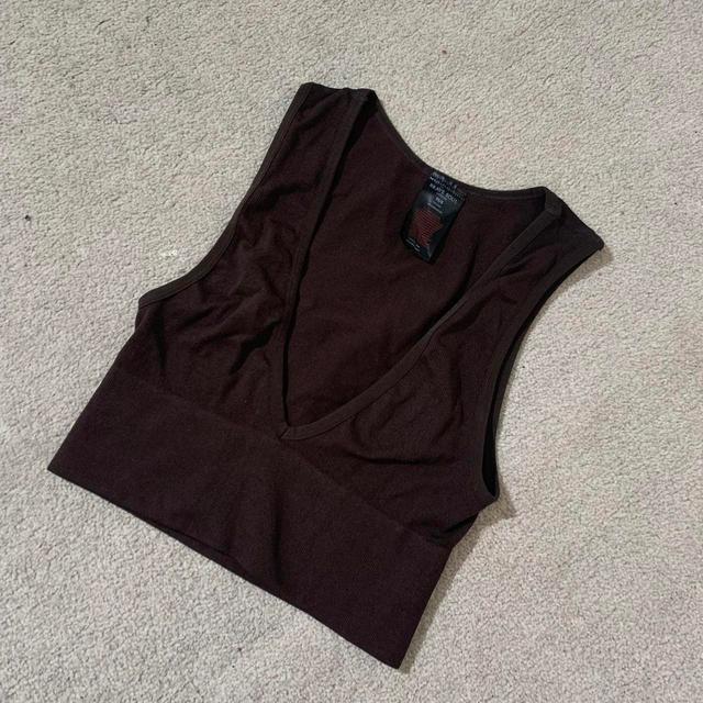 Brave Soul Women's Crop top - Brown - XS on Productcaster.