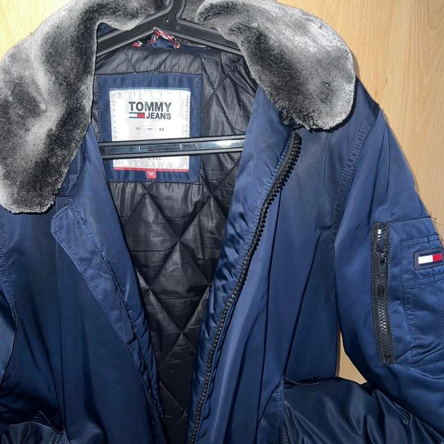 Tommy Hilfiger Men's Puffer - Navy/Blue - M on Productcaster.