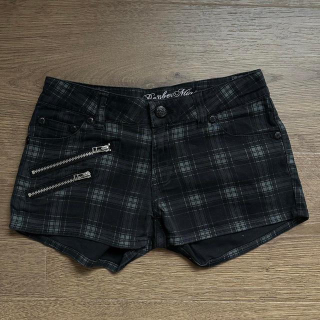 Women's Shorts - Black/Grey - S on Productcaster.