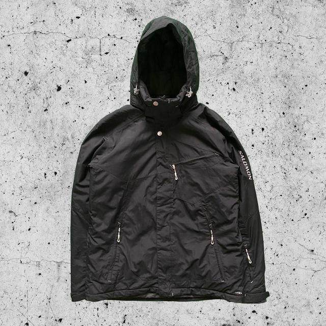 Salomon Men's Raincoat - Black - L on Productcaster.