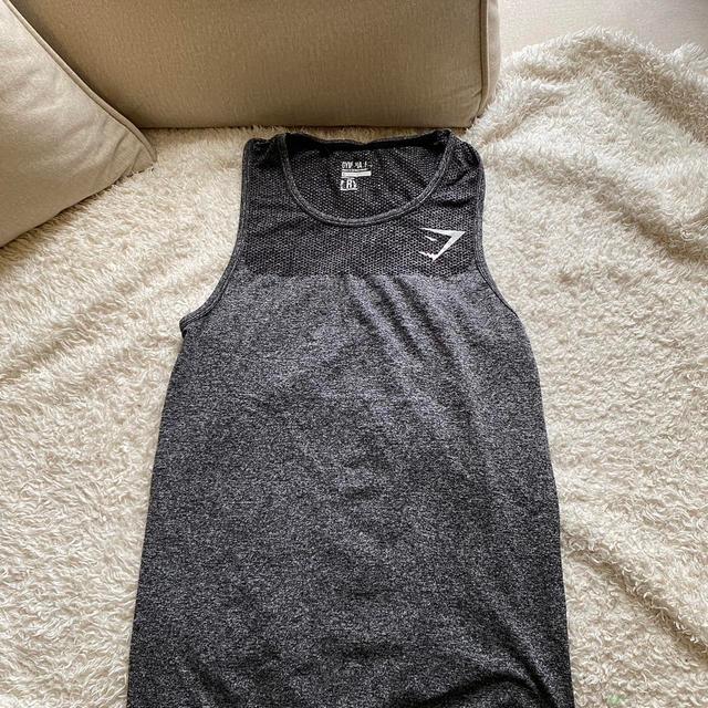 Gymshark Men's Vest - Grey - S on Productcaster.