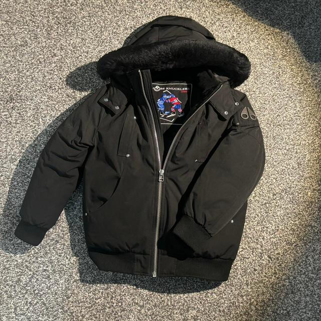 Moose Knuckles Kids' Coat - Black - 14 years on Productcaster.