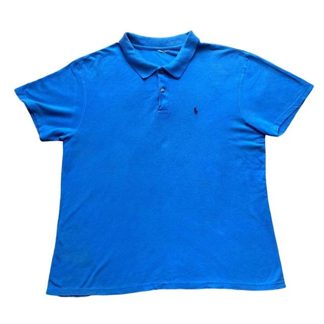 Polo Ralph Lauren Men's Polo shirt - Blue - L on Productcaster.