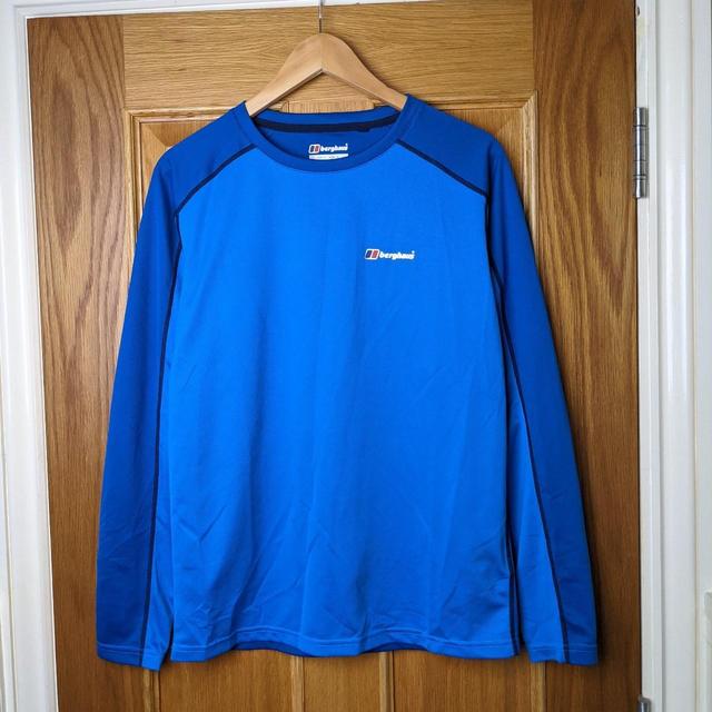 Berghaus Men's T-shirt - Blue - S on Productcaster.