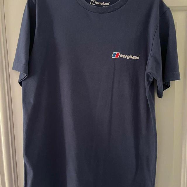 Berghaus Men's T-shirt - Navy/Blue - S on Productcaster.