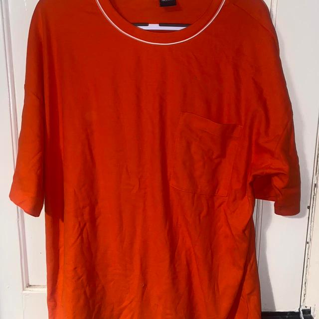 Hugo Boss Men's Polo shirt - Orange - XL on Productcaster.