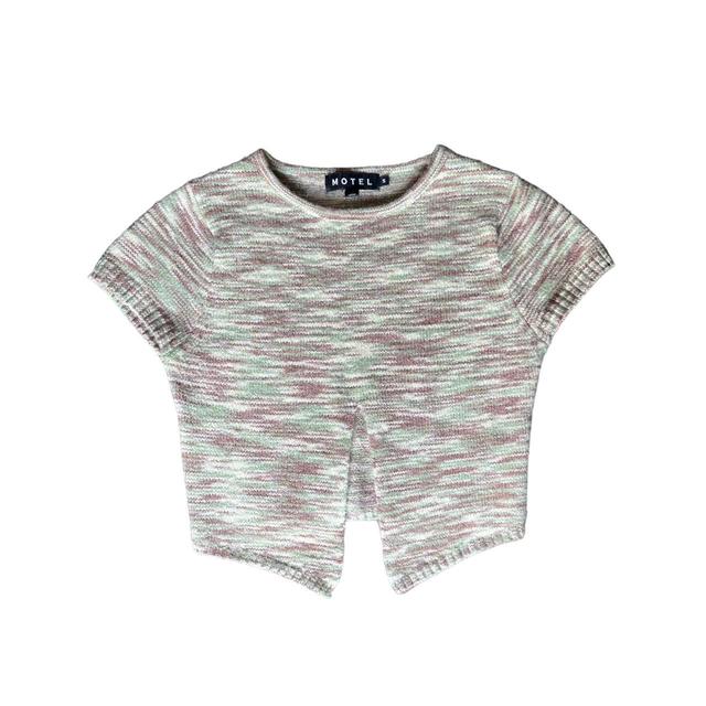 Motel Women's Crop top - Green/Khaki - S on Productcaster.