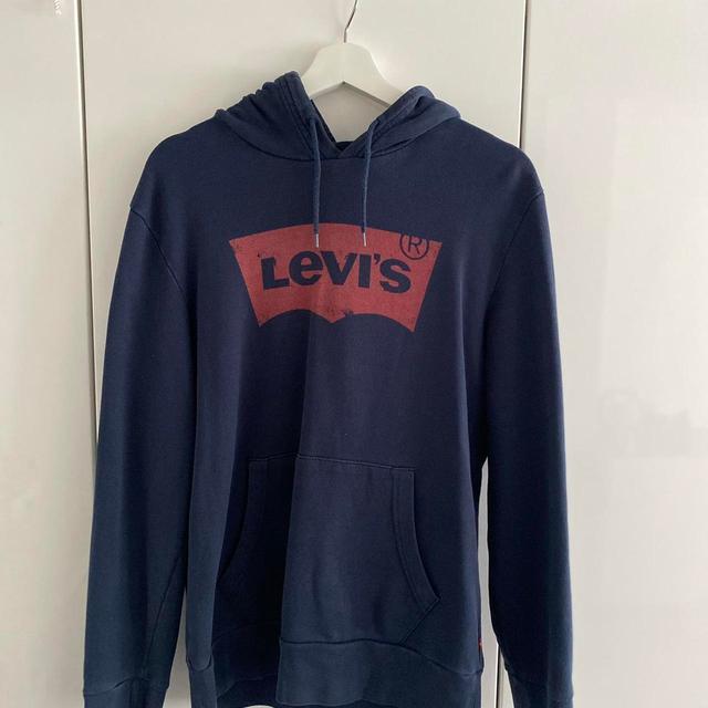 Levi's Men's Jumper - Navy on Productcaster.